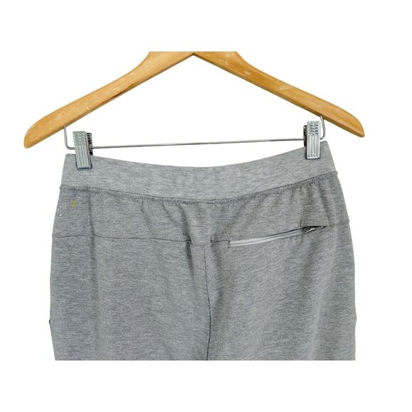 Lululemon Gray Jogger Sweatpants With Drawstring Waist & Back Zipper Pocket - Picture 4 of 9